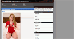 Desktop Screenshot of camgirlshide.net